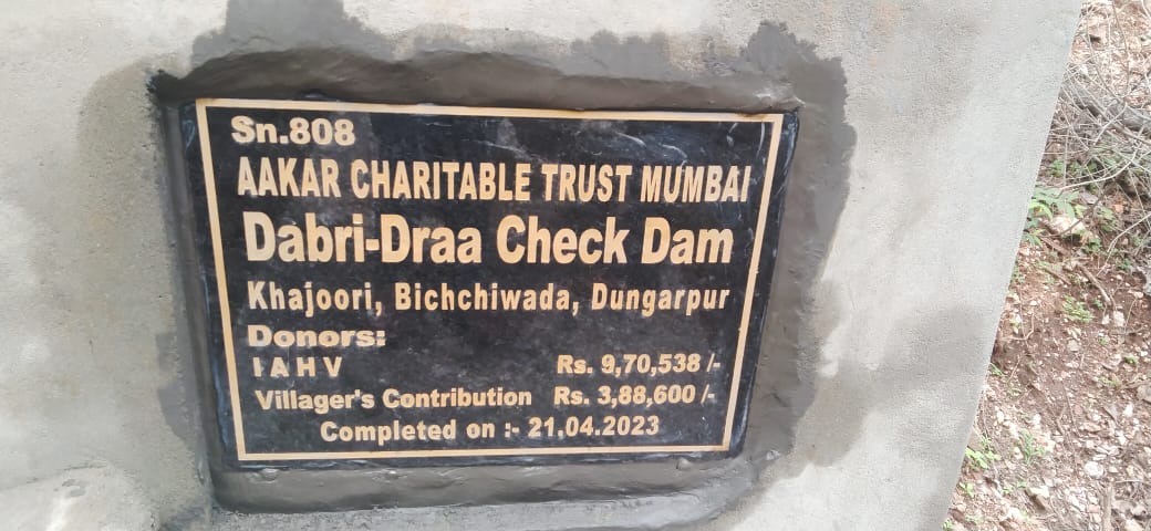 Dabri -Draa Check Dam