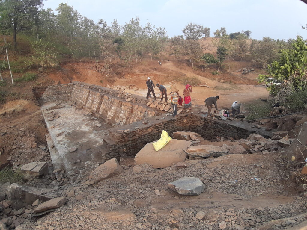 How check dam Built?